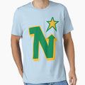 Minnesota North Stars Logo T-Shirt - Novelty Apparel Men Women - T-Shirt, Sweatshirt, Hoodie