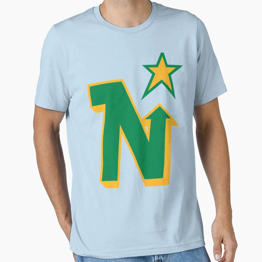 Minnesota North Stars Logo T-Shirt - Novelty Apparel Men Women - T-Shirt, Sweatshirt, Hoodie