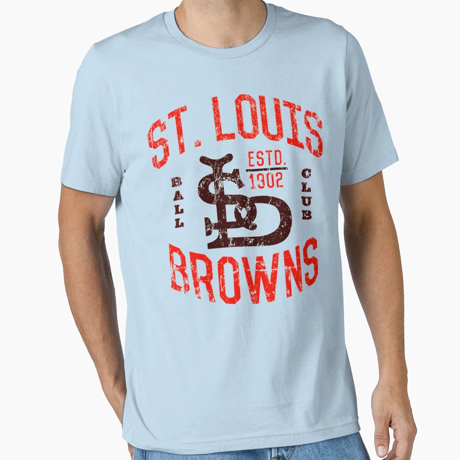 St Louis Browns T-Shirt - Graphic Print Unisex - T-Shirt, Sweatshirt, Hoodie