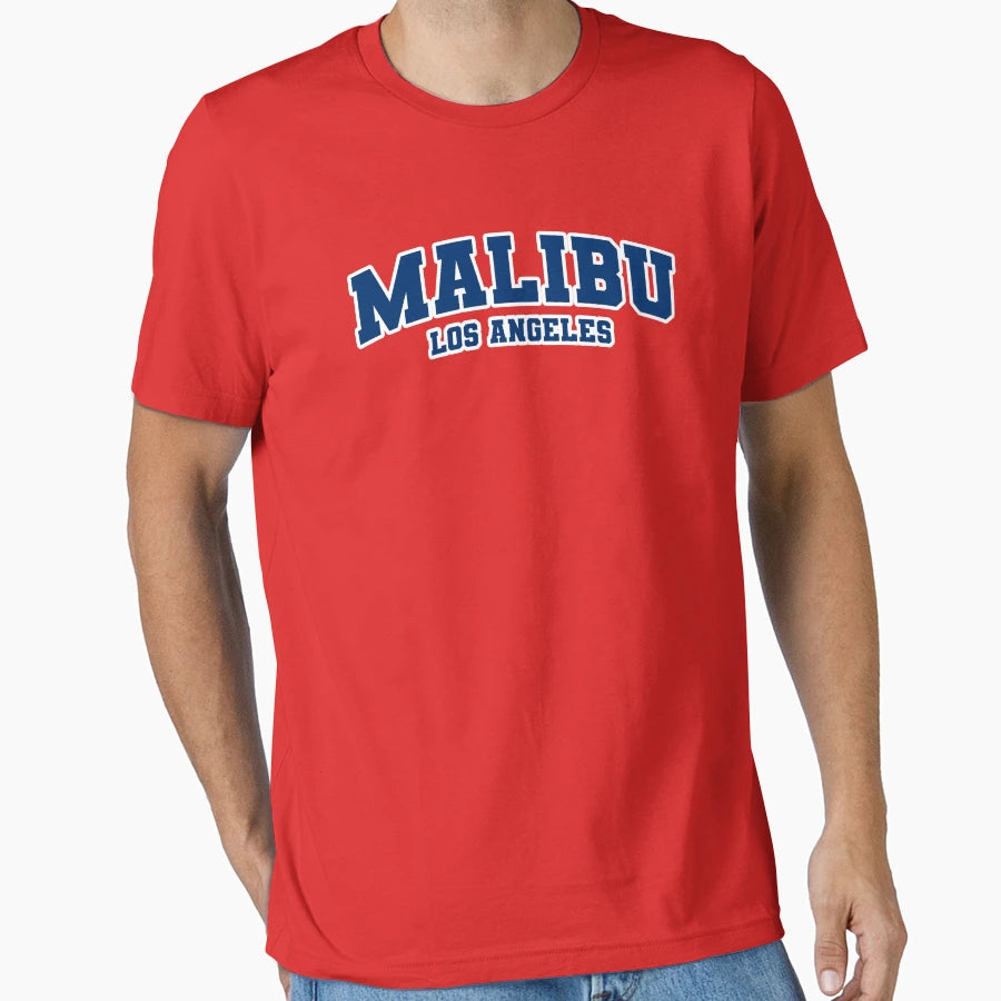 Malibu T-Shirt - Custom Art Print for Adults - T-Shirt, Sweatshirt, Hoodie