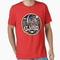 St Louis Baseball City Logo Arch T-Shirt - Minimalist Print Men Women - T-Shirt, Sweatshirt, Hoodie