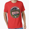 Boston Baseball Logo City Sports Fan Hoodie - Fun Novelty Design Unisex - T-Shirt, Sweatshirt, Hoodie