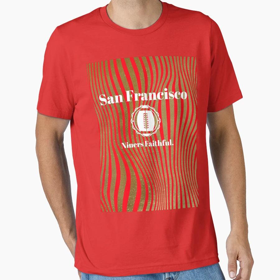 Okavango San Francisco T-Shirt - Minimalist Print for Adults - T-Shirt, Sweatshirt, Hoodie