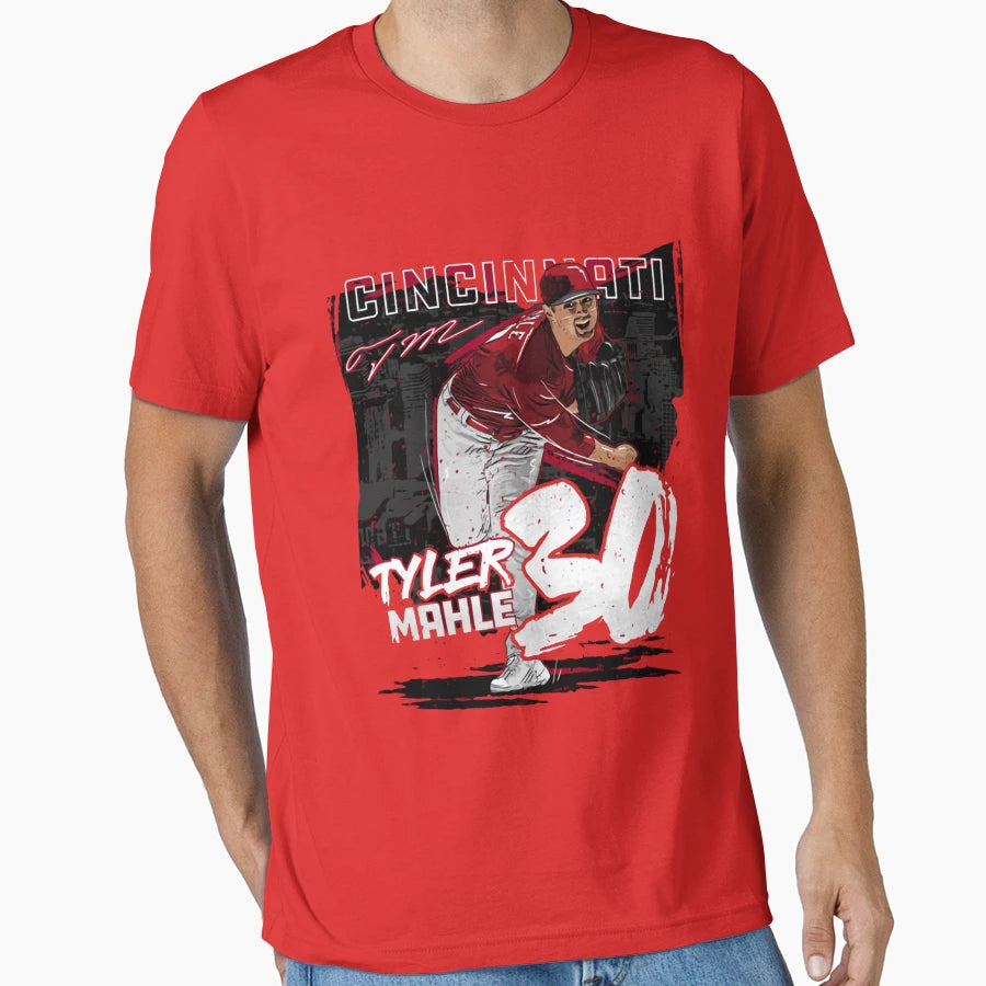 Tyler Mahle State T-Shirt - Minimalist Print for Adults - T-Shirt, Sweatshirt, Hoodie