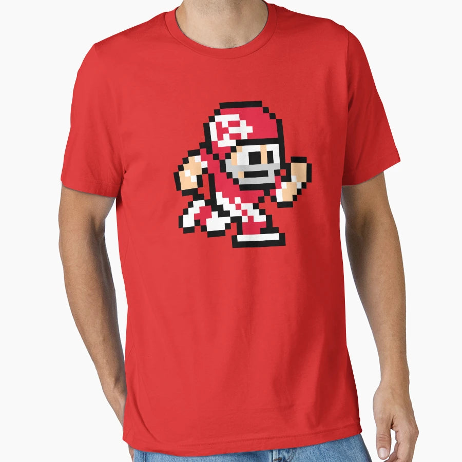 Kansas City Chiefs Tecmo Super Bowl T-Shirt - Custom Art Print Men Women - T-Shirt, Sweatshirt, Hoodie