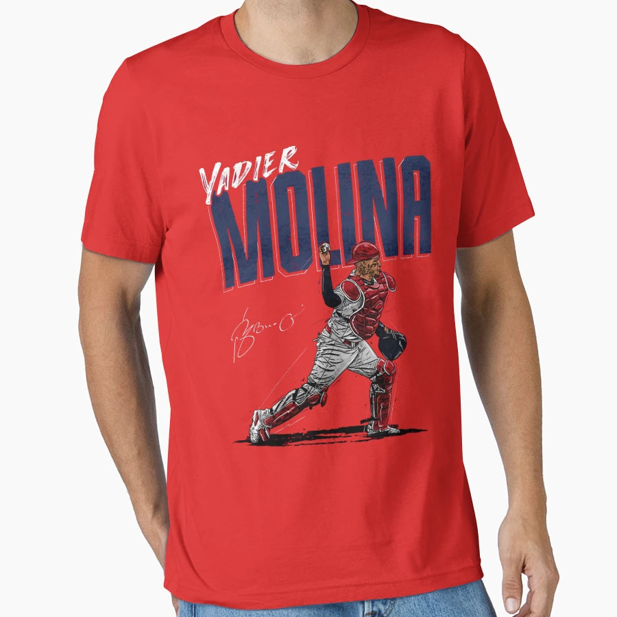 Yadier Molina Chisel T-Shirt - Streetwear Style Men Women - T-Shirt, Sweatshirt, Hoodie