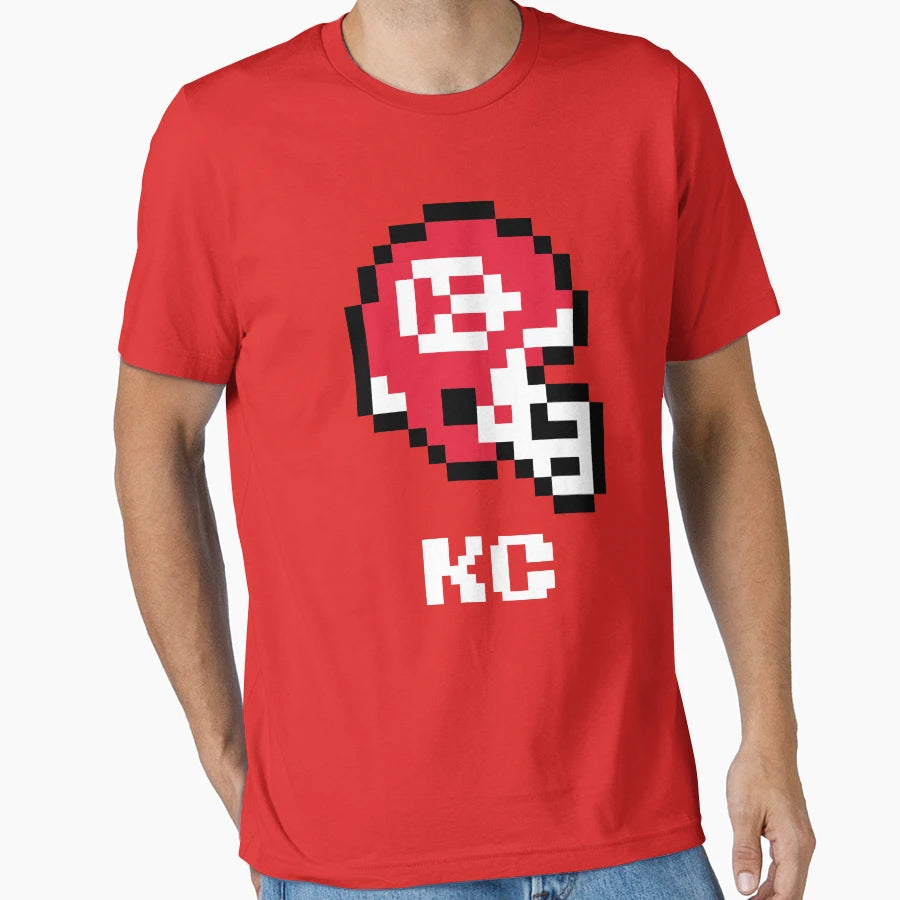 Kansas City Chiefs Tecmo Super Bowl T-Shirt - Fun Novelty Design Men Women - T-Shirt, Sweatshirt, Hoodie
