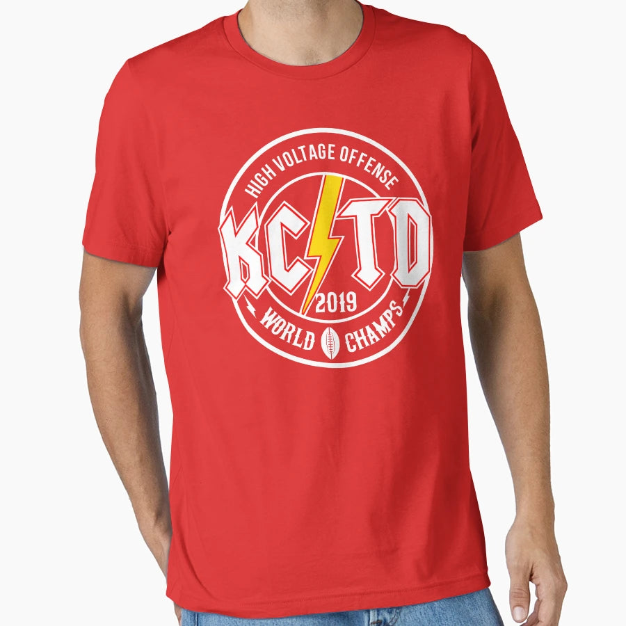 Kc Td Kansas City Touchdown T-Shirt - Streetwear Style for Adults - T-Shirt, Sweatshirt, Hoodie
