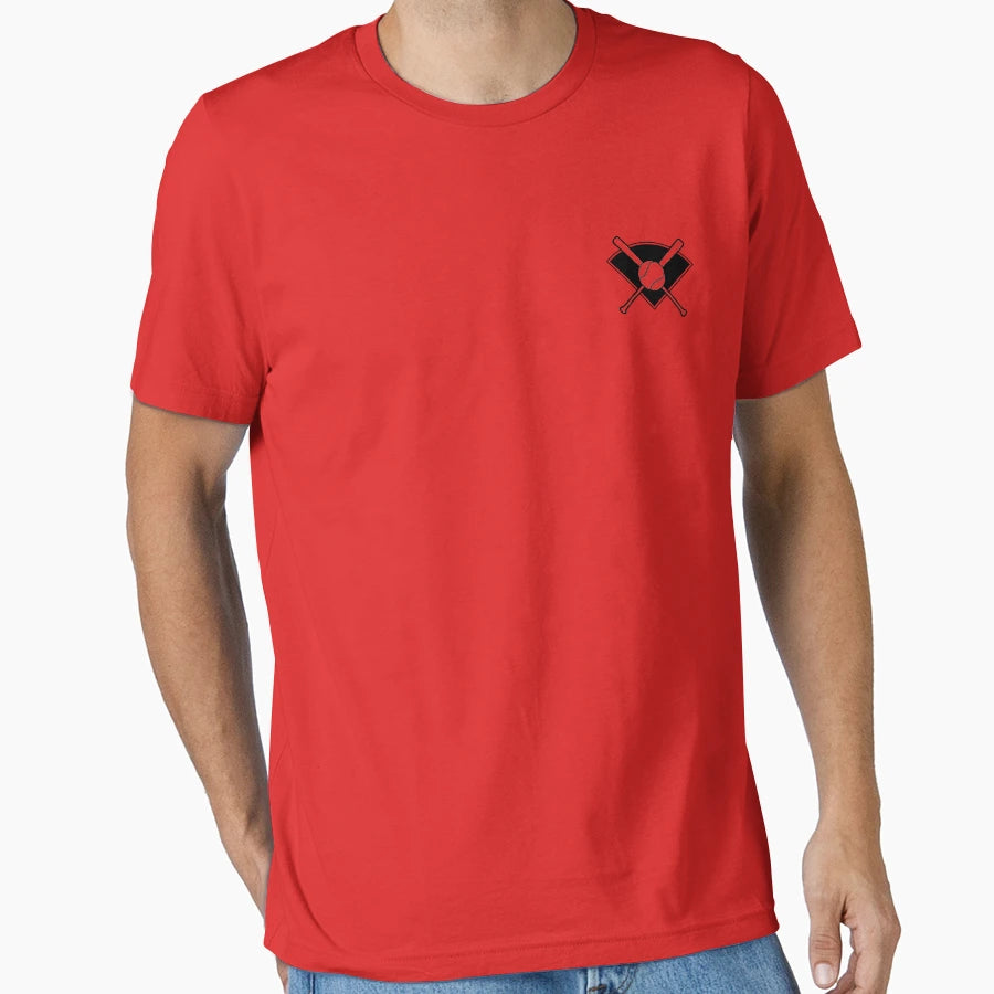Baseball Logo T-Shirt - Fun Novelty Design for Adults - T-Shirt, Sweatshirt, Hoodie