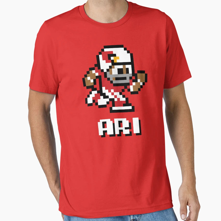 Arizona Cardinals Tecmo Super Bowl T-Shirt - Novelty Apparel Men Women - T-Shirt, Sweatshirt, Hoodie