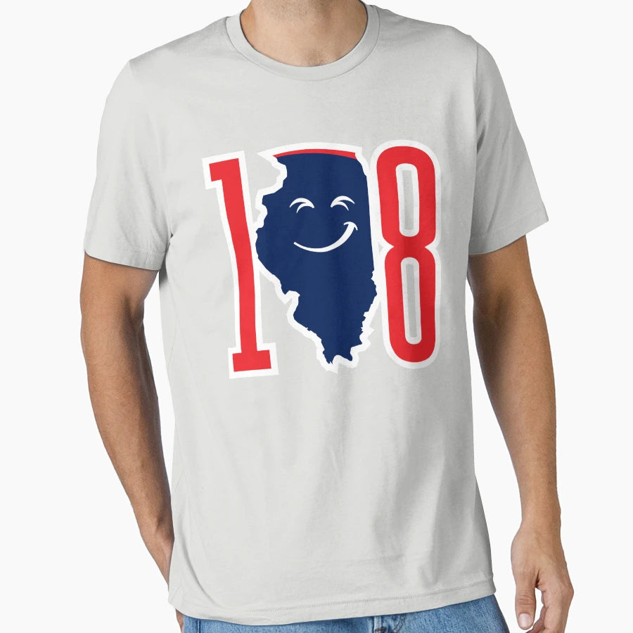 Chicago 108 T-Shirt - Casual Everyday Wear Men Women - T-Shirt, Sweatshirt, Hoodie