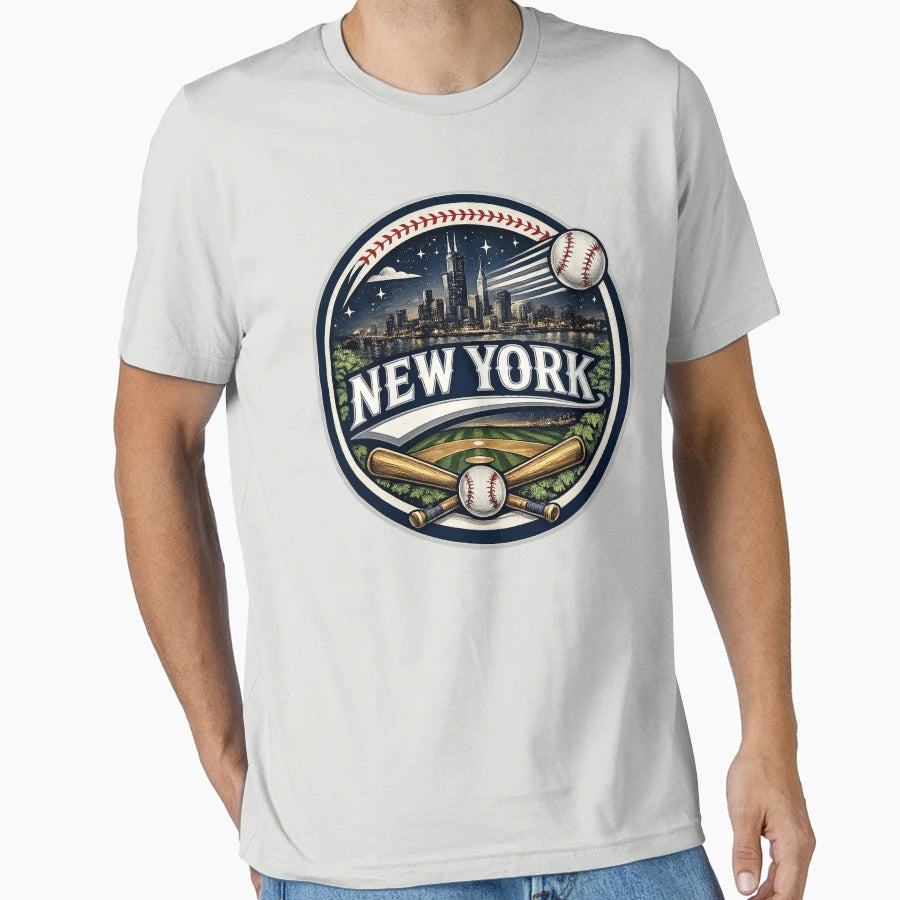 New York Sports Logo Nyc Fan Gear Hoodie - Novelty Apparel Unisex - T-Shirt, Sweatshirt, Hoodie