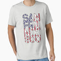 Us Flag City San Francisco T-Shirt - Graphic Print for Adults - T-Shirt, Sweatshirt, Hoodie