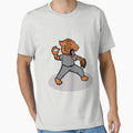 Tiger Throw Sport Baseball Stadium T-Shirt - Aesthetic Graphic for Adults - T-Shirt, Sweatshirt, Hoodie