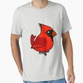 Birdorable Northern Cardinal T-Shirt - Aesthetic Graphic for Adults - T-Shirt, Sweatshirt, Hoodie