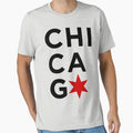 Chicago T-Shirt - Graphic Print Unisex - T-Shirt, Sweatshirt, Hoodie