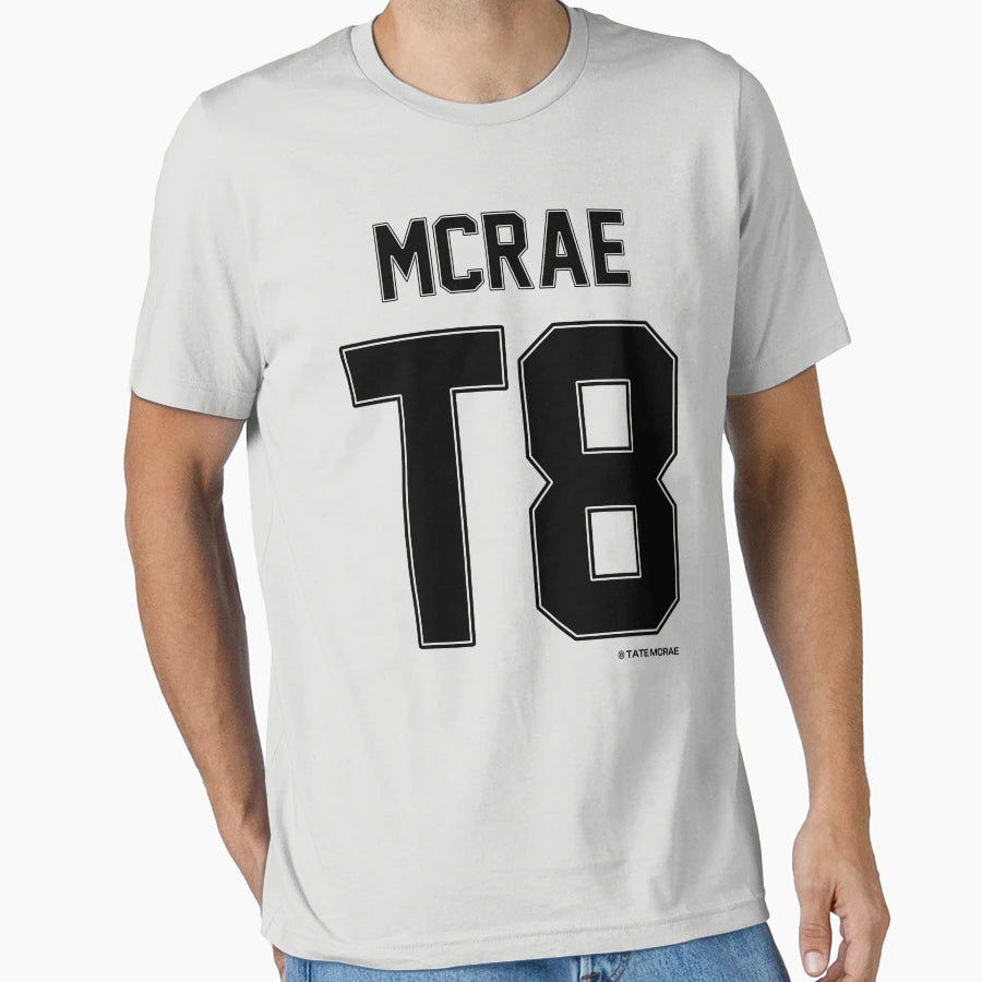 T8 Jersey Tate Mcrae T-Shirt - Fun Novelty Design Men Women - T-Shirt, Sweatshirt, Hoodie