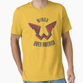 Wings Over America T-Shirt - Fun Novelty Design for Adults - T-Shirt, Sweatshirt, Hoodie