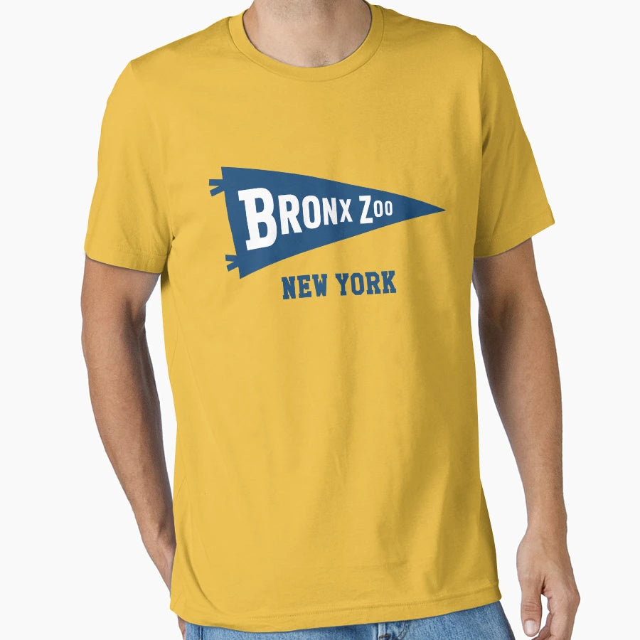Bronx Zoo Pennant T-Shirt - Streetwear Style Men Women - T-Shirt, Sweatshirt, Hoodie