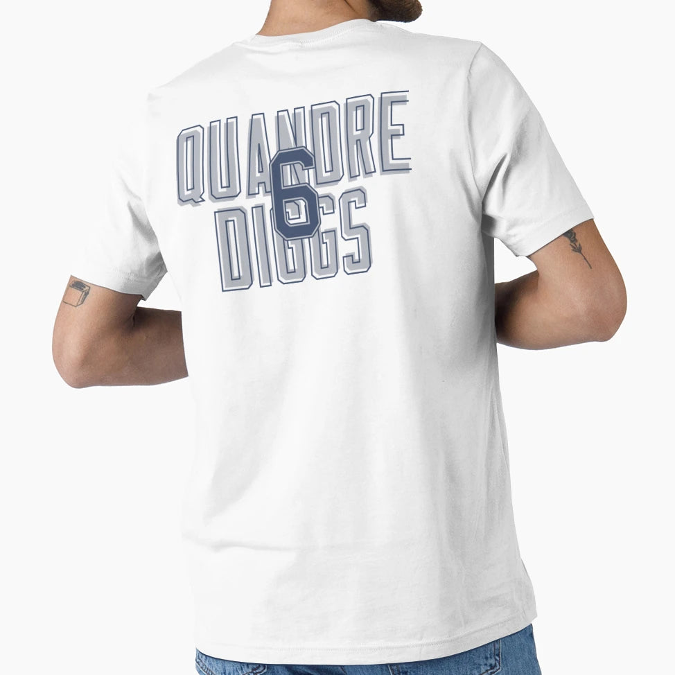 Quandre Diggs 6 T-Shirt - Novelty Apparel Unisex - T-Shirt, Sweatshirt, Hoodie