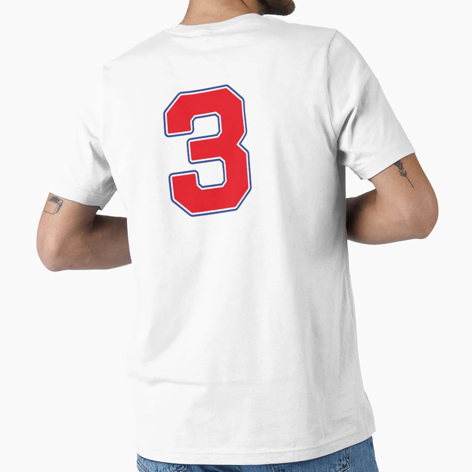 Jersey Number 3 Player Number Three T-Shirt - Streetwear Style Men Women - T-Shirt, Sweatshirt, Hoodie