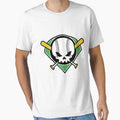 Skull Baseball T-Shirt - Novelty Apparel for Adults - T-Shirt, Sweatshirt, Hoodie