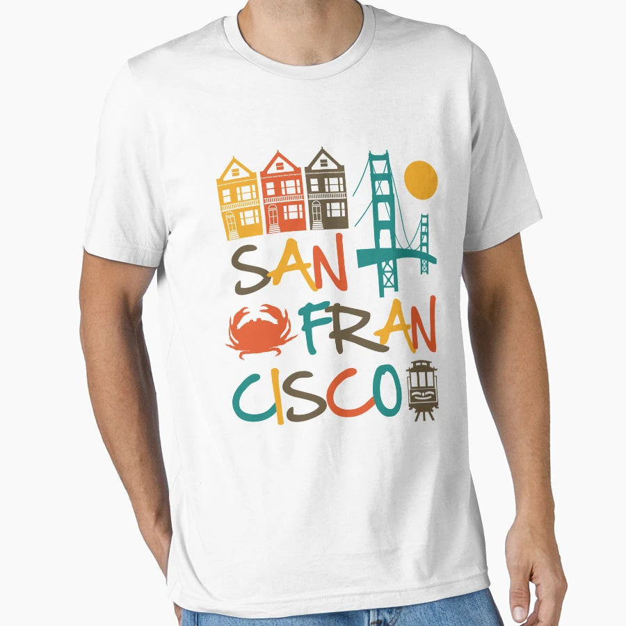San Francisco T-Shirt - Trendy Graphic Men Women - T-Shirt, Sweatshirt, Hoodie