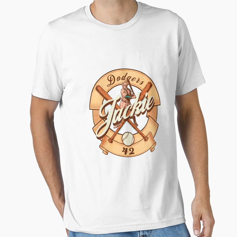Jackie Baseball T-Shirt - Novelty Apparel Men Women - T-Shirt, Sweatshirt, Hoodie