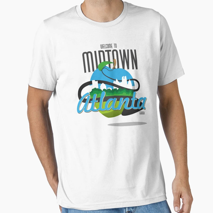 Midtown Atlanta T-Shirt - Casual Everyday Wear Men Women - T-Shirt, Sweatshirt, Hoodie