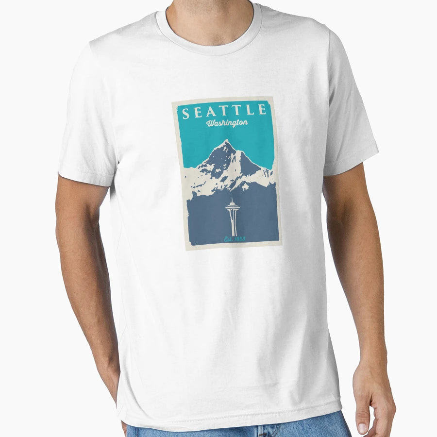 Seattle Washington T-Shirt - Streetwear Style for Adults - T-Shirt, Sweatshirt, Hoodie
