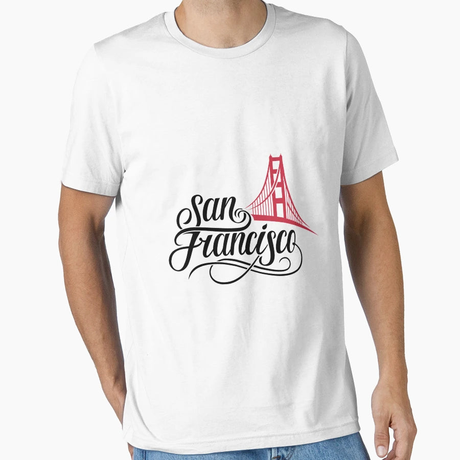 San Francisco T-Shirt - Trendy Graphic for Adults - T-Shirt, Sweatshirt, Hoodie