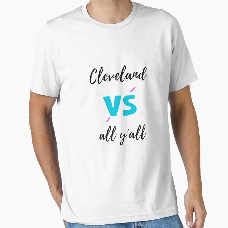 All Sport Trends Cleveland Vs T-Shirt - Casual Everyday Wear for Adults - T-Shirt, Sweatshirt, Hoodie