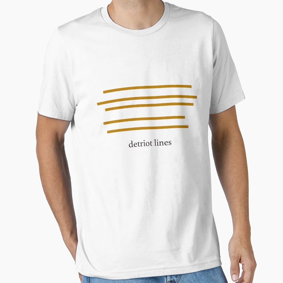 Detriot Lines Funny Football Bad T-Shirt - Aesthetic Graphic Men Women - T-Shirt, Sweatshirt, Hoodie