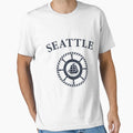 Seattle Marina T-Shirt - Graphic Print Men Women - T-Shirt, Sweatshirt, Hoodie