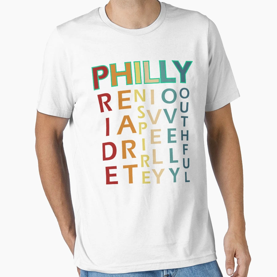 Philly T-Shirt - Fun Novelty Design for Adults - T-Shirt, Sweatshirt, Hoodie