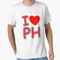 I Heart Ph T-Shirt - Casual Everyday Wear Unisex - T-Shirt, Sweatshirt, Hoodie