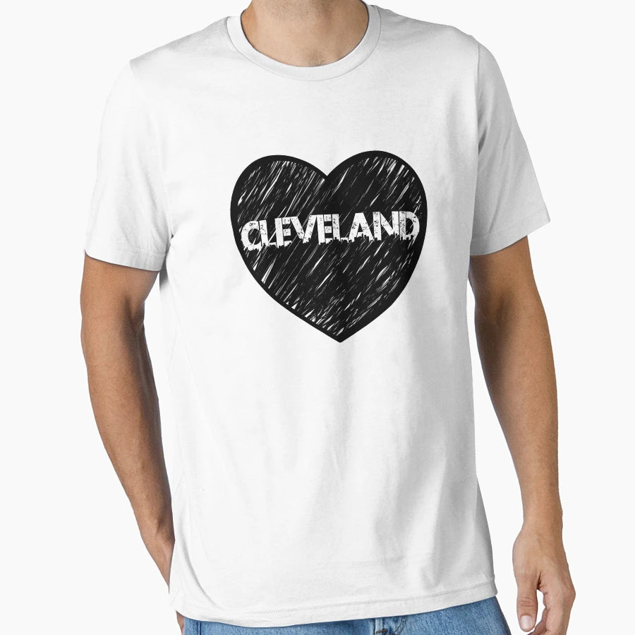 I Love Cleveland I Heart Cleveland Urban T-Shirt - Streetwear Style Unisex - T-Shirt, Sweatshirt, Hoodie