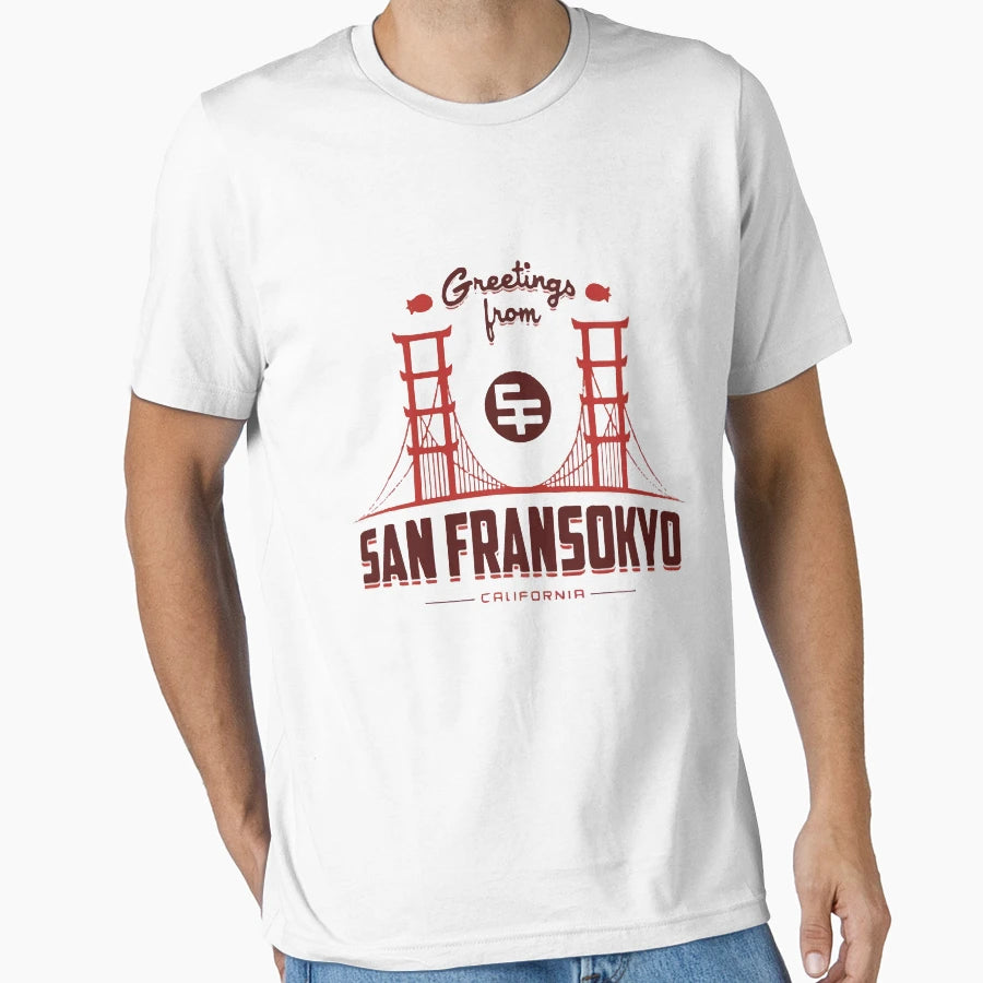 Big Hero 6 San Fransokyo T-Shirt - Trendy Graphic Men Women - T-Shirt, Sweatshirt, Hoodie