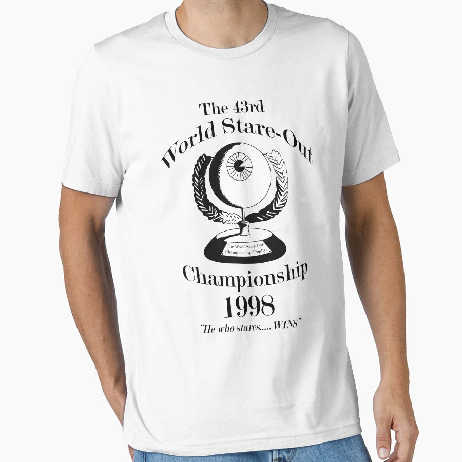 43Rd World Stare Out Championship T-Shirt - Custom Art Print Men Women - T-Shirt, Sweatshirt, Hoodie