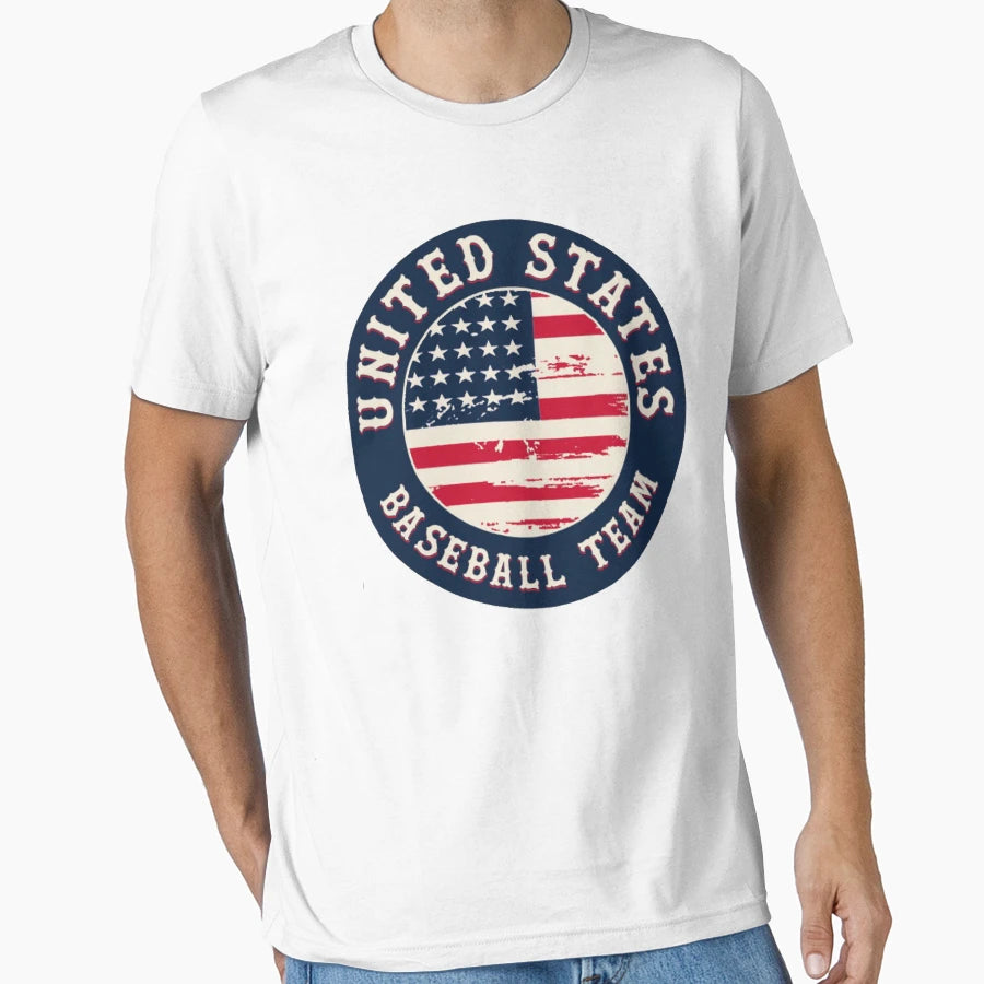 United States Baseball Team T-Shirt - Novelty Apparel Unisex - T-Shirt, Sweatshirt, Hoodie