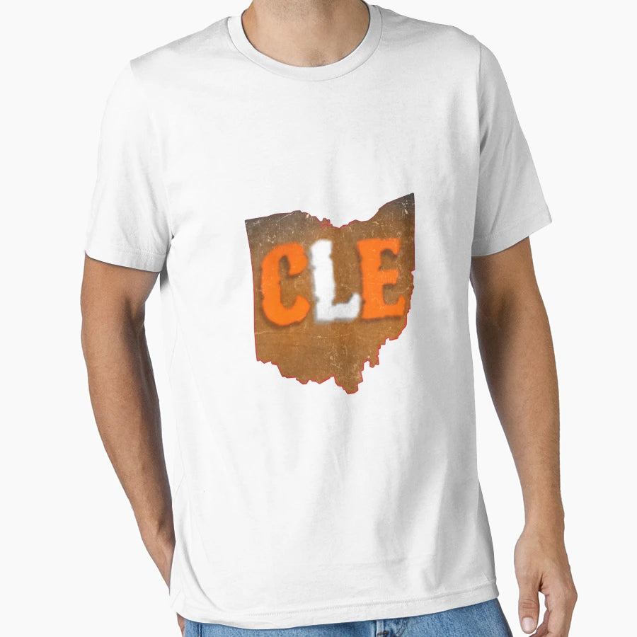 Cleveland Browns T-Shirt - Minimalist Print Men Women - T-Shirt, Sweatshirt, Hoodie