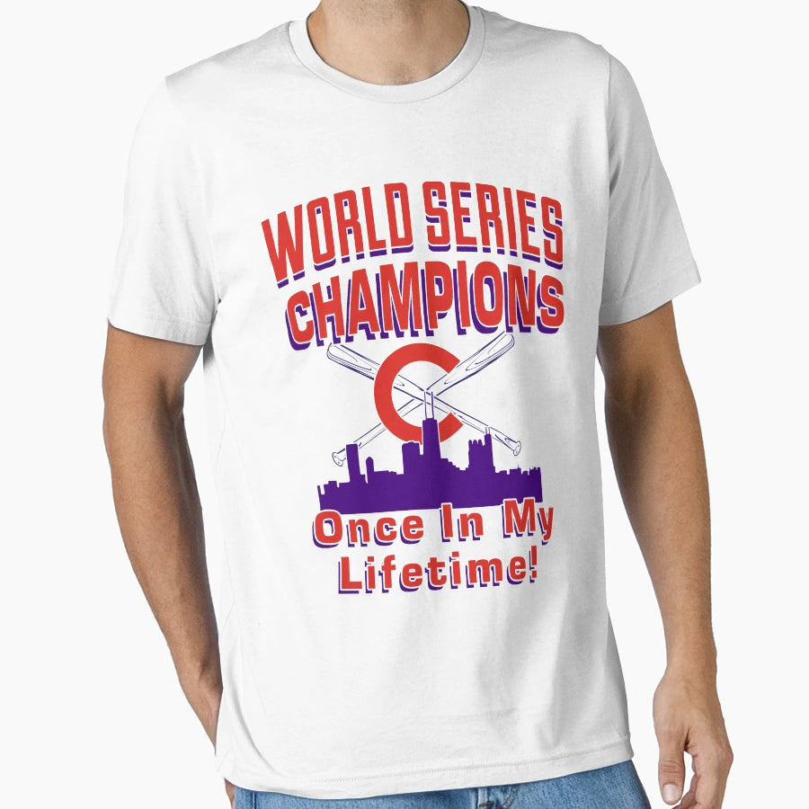 Series Champions Chicago Once My T-Shirt - Streetwear Style for Adults - T-Shirt, Sweatshirt, Hoodie