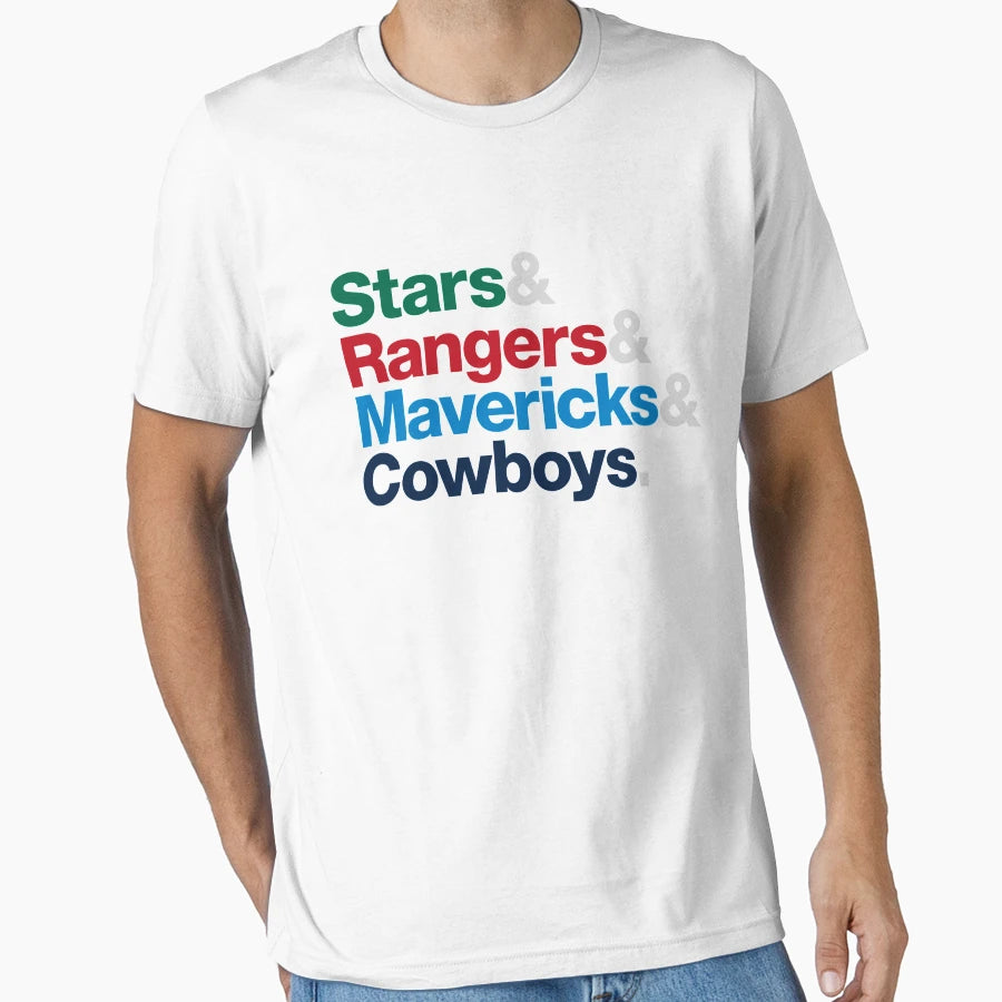 Dallas Sports Teams T-Shirt - Fun Novelty Design Unisex - T-Shirt, Sweatshirt, Hoodie