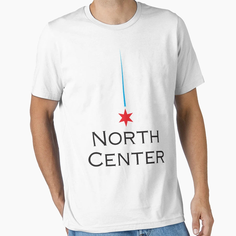 North Center Neighborhood T-Shirt - Custom Art Print for Adults - T-Shirt, Sweatshirt, Hoodie