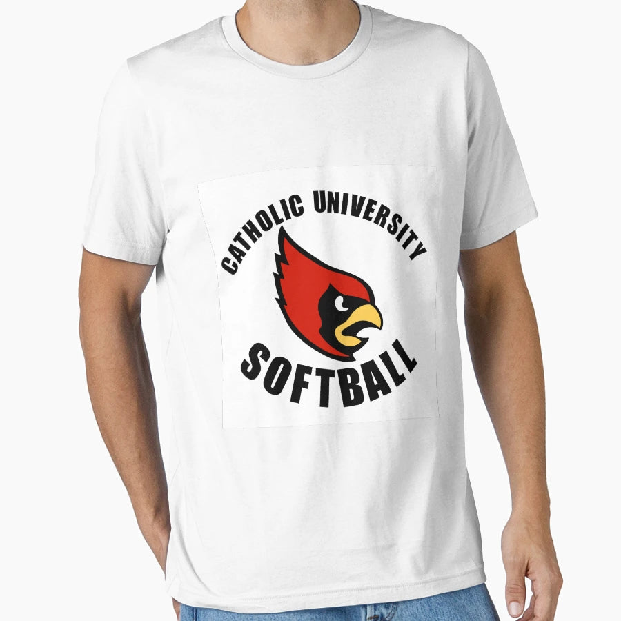 Catholic University Softball T-Shirt - Graphic Print Men Women - T-Shirt, Sweatshirt, Hoodie