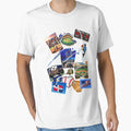Baseball Collage T-Shirt - Aesthetic Graphic Unisex - T-Shirt, Sweatshirt, Hoodie