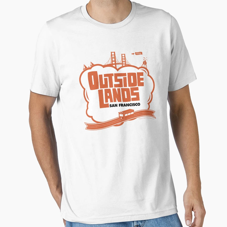 Outside Lands World T-Shirt - Minimalist Print Unisex - T-Shirt, Sweatshirt, Hoodie