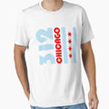 Chicago Flag 312 T-Shirt - Fun Novelty Design Men Women - T-Shirt, Sweatshirt, Hoodie