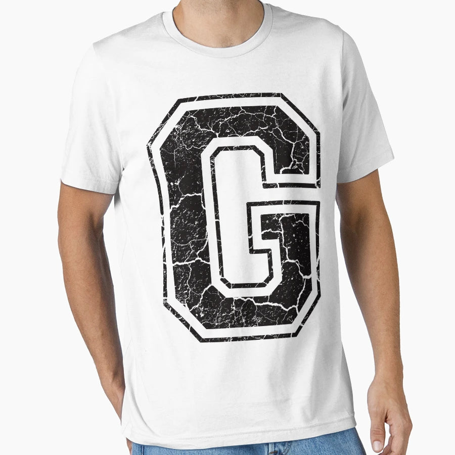 G Letter T-Shirt - Unique Graphic Men Women - T-Shirt, Sweatshirt, Hoodie