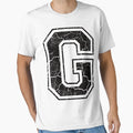 G Letter T-Shirt - Unique Graphic Men Women - T-Shirt, Sweatshirt, Hoodie